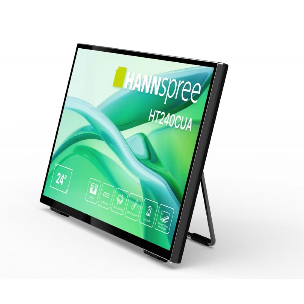 Hannspree - HT240CUA pantalla para PC 60,5 cm (23.8") 1920 x 1080 Pixeles Full HD LED Pantalla táctil Negro