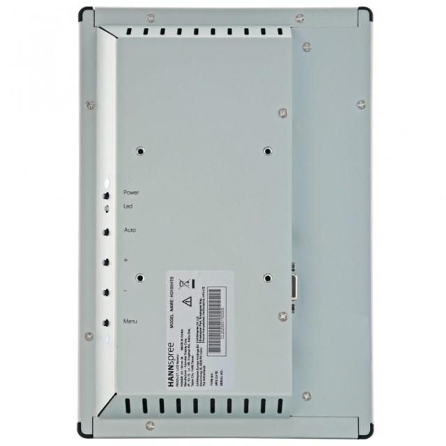 Hannspree - Open Frame HO 105 HTB Pantalla plana para señalización digital 25,6 cm (10.1") LCD 350 cd / m² HD Negro Pantalla tác