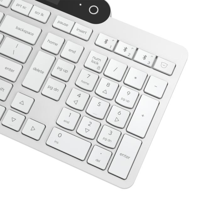 Lenovo - 800 teclado Oficina Bluetooth Español Blanco
