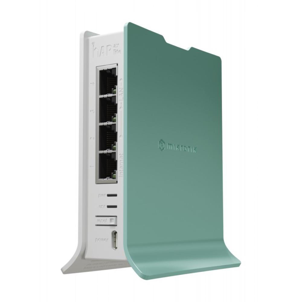Mikrotik - hAP router inalámbrico Gigabit Ethernet Banda única (2,4 GHz) Verde, Blanco