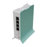 Mikrotik - hAP router inalámbrico Gigabit Ethernet Banda única (2,4 GHz) Verde, Blanco
