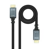 Nanocable - Cable HDMI 2.1 IRIS 8K A/M-A/M, Negro, 5 Metros