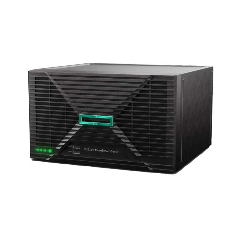 HPE - ProLiant MicroServer Gen11 E-2414 2.6GHz 4-core 1P 16GB-U VROC 4LFF-NHP 180W External PS Server