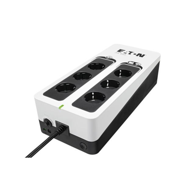 Eaton - 3S450D sistema de alimentación ininterrumpida (UPS) En espera (Fuera de línea) o Standby (Offline) 0,45 kVA 270 W 6 sali