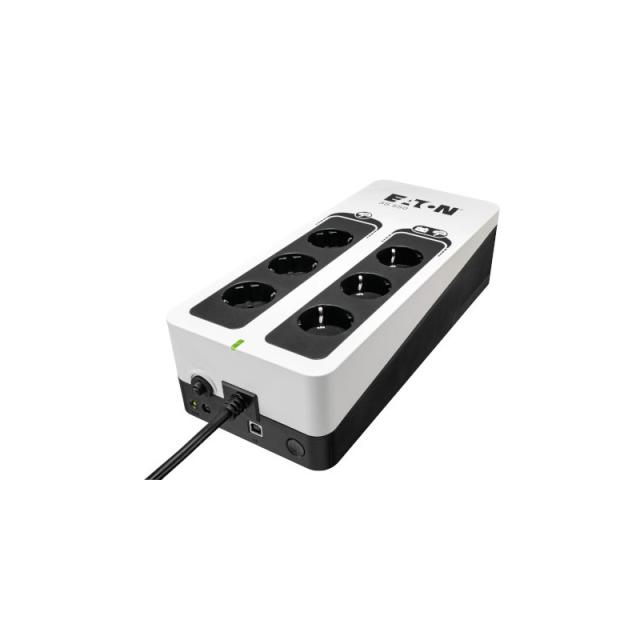 Eaton - 3S550D sistema de alimentación ininterrumpida (UPS) En espera (Fuera de línea) o Standby (Offline) 0,55 kVA 330 W 6 sali