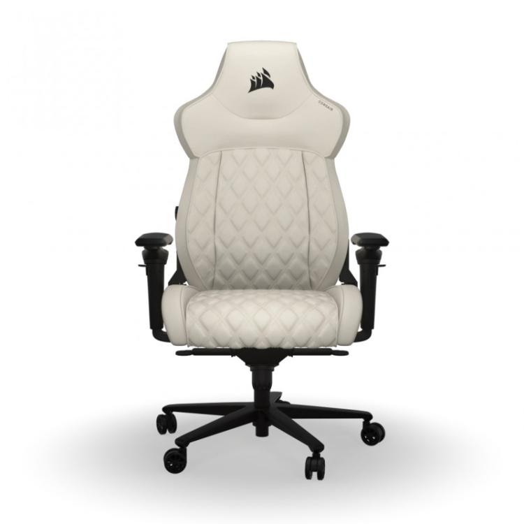 Corsair - TC500 LUXE Silla para videojuegos de PC Asiento acolchado Beige