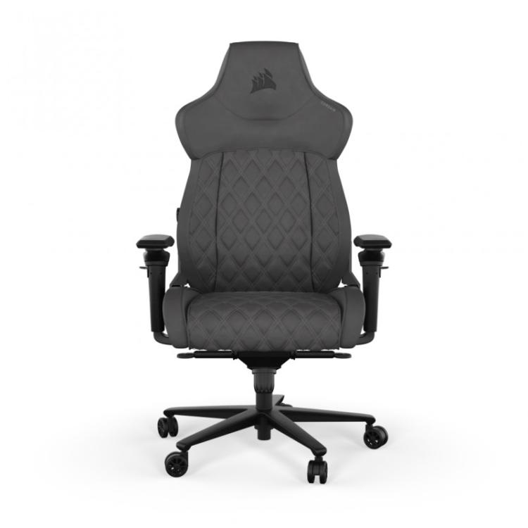 Corsair - TC500 LUXE Silla para videojuegos de PC Asiento acolchado Negro