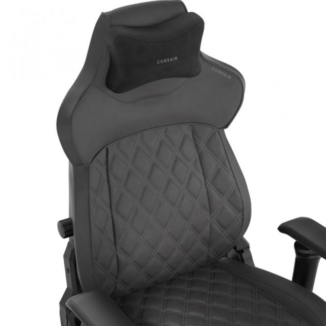 Corsair - TC500 LUXE Silla para videojuegos de PC Asiento acolchado Negro