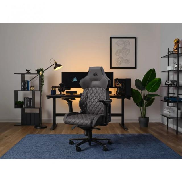 Corsair - TC500 LUXE Silla para videojuegos de PC Asiento acolchado Negro
