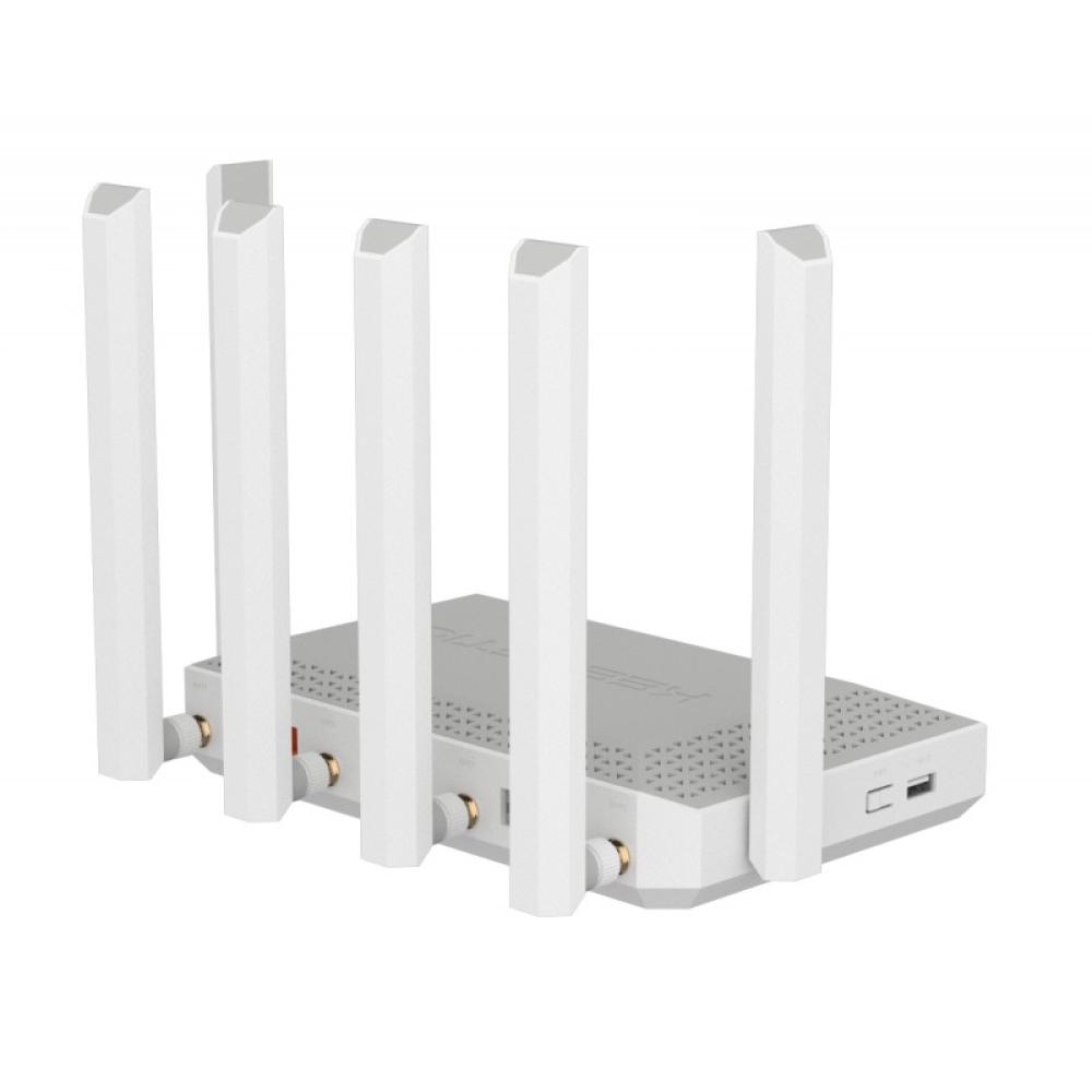 Keenetic - Hero 5G (KN-4110) router inalámbrico 2.5 Gigabit Ethernet Doble banda (2,4 GHz / 5 GHz) Gris, Blanco