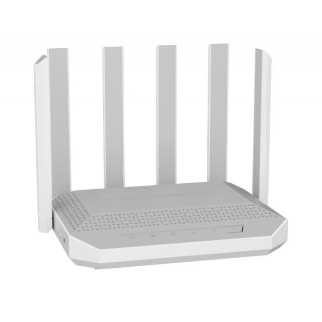 Keenetic - Hero 5G (KN-4110) router inalámbrico 2.5 Gigabit Ethernet Doble banda (2,4 GHz / 5 GHz) Gris, Blanco