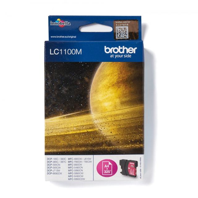 Brother - LC1100M cartucho de tinta 1 pieza(s) Original Magenta