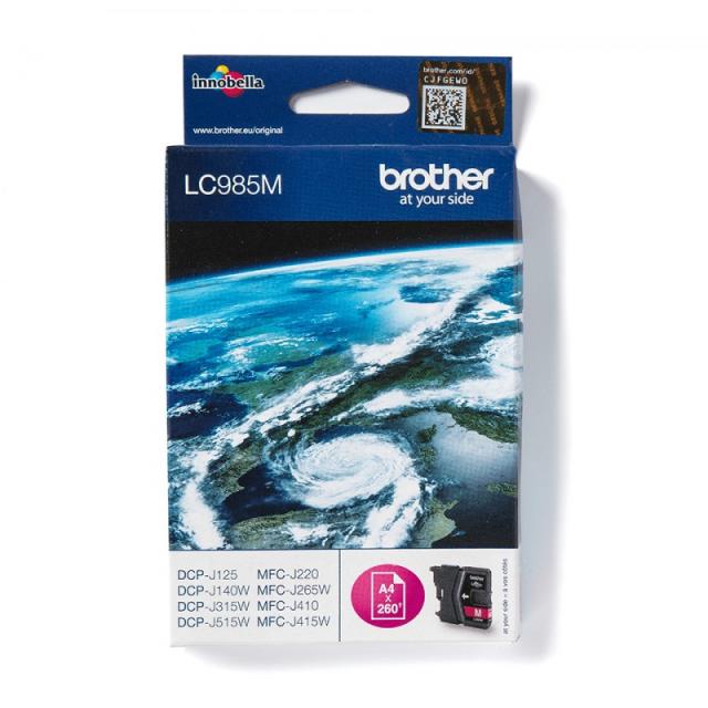Brother - LC985M cartucho de tinta 1 pieza(s) Original Magenta