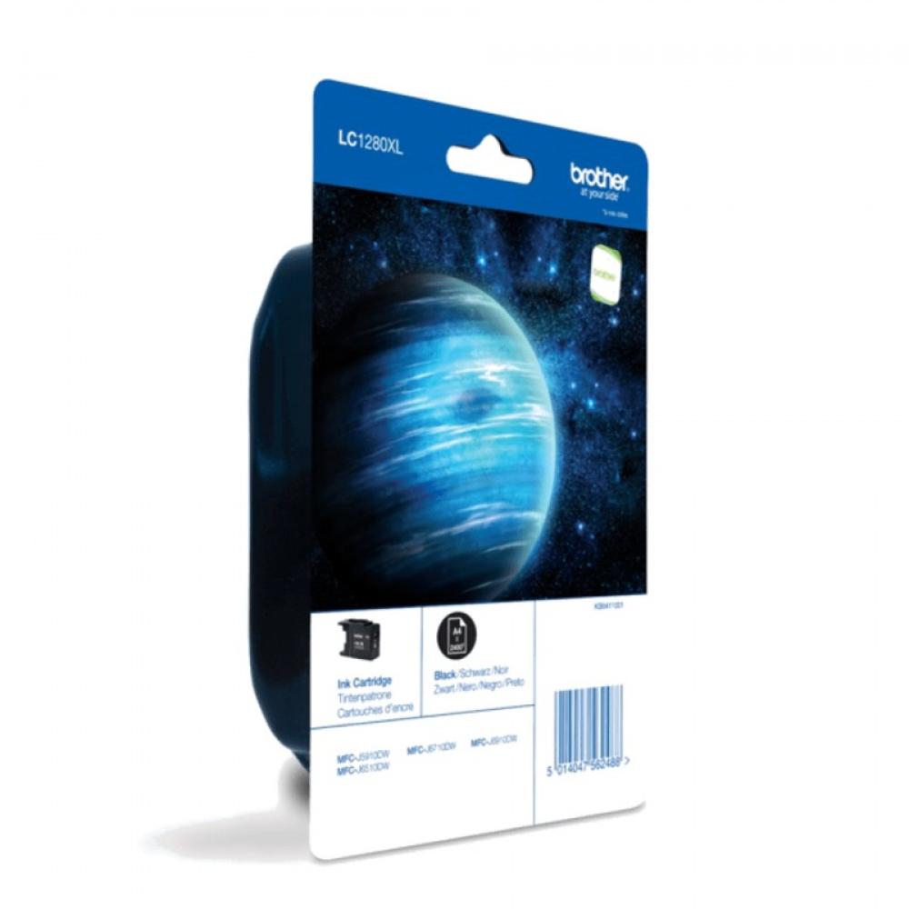 Brother - LC1280XLBKBP cartucho de tinta 1 pieza(s) Original Negro