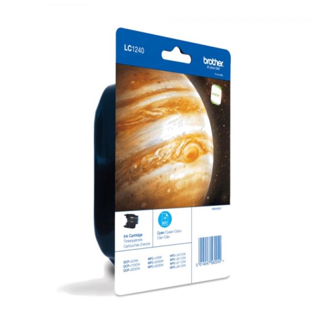 Brother - LC1240CBP cartucho de tinta 1 pieza(s) Original Cian