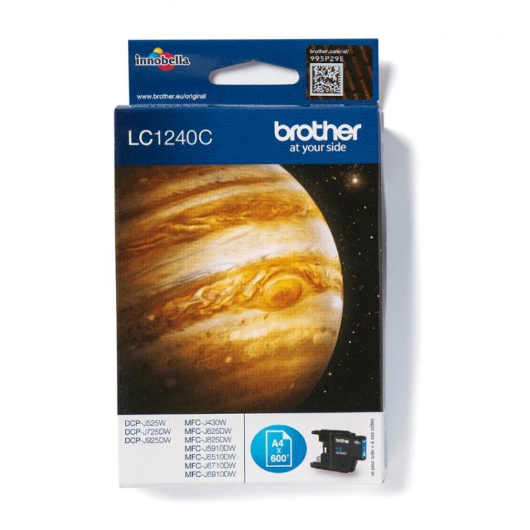 Brother - LC1240C cartucho de tinta 1 pieza(s) Original Cian