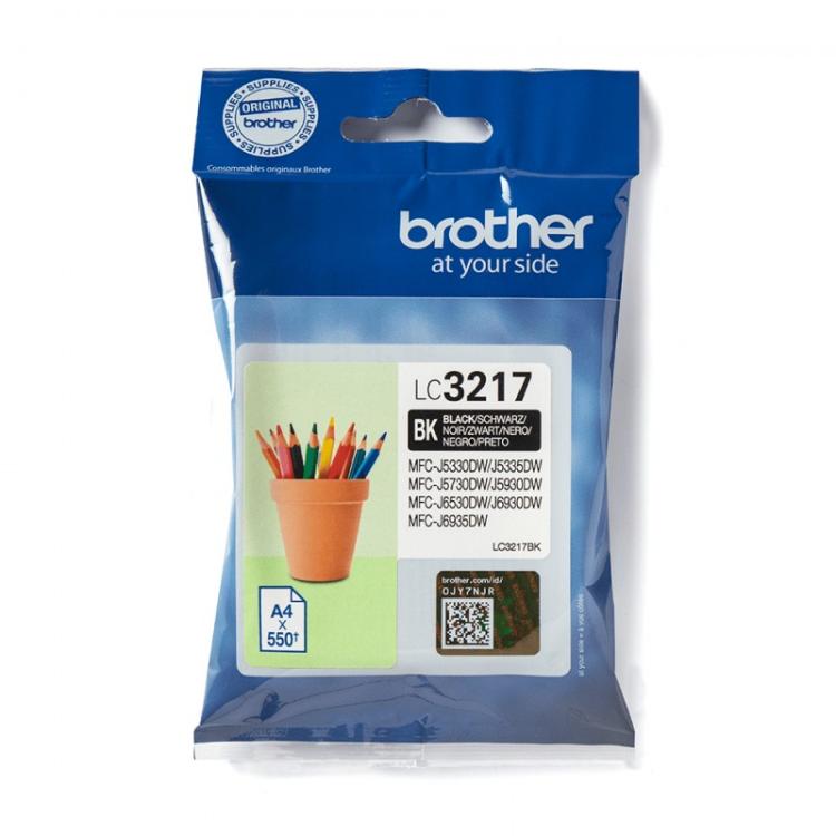 Brother - LC3217BK cartucho de tinta 1 pieza(s) Original Negro