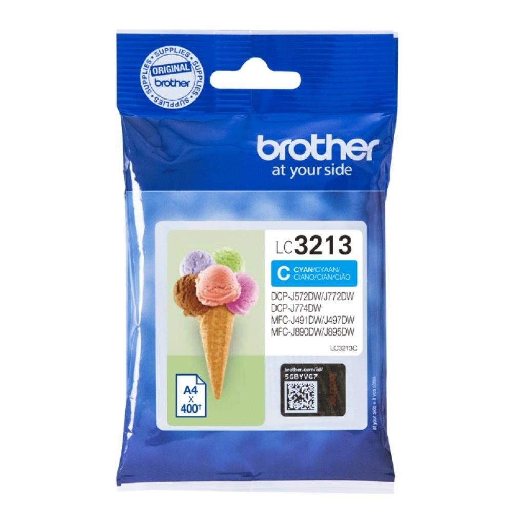Brother - LC3213C cartucho de tinta 1 pieza(s) Original Alto rendimiento (XL) Cian