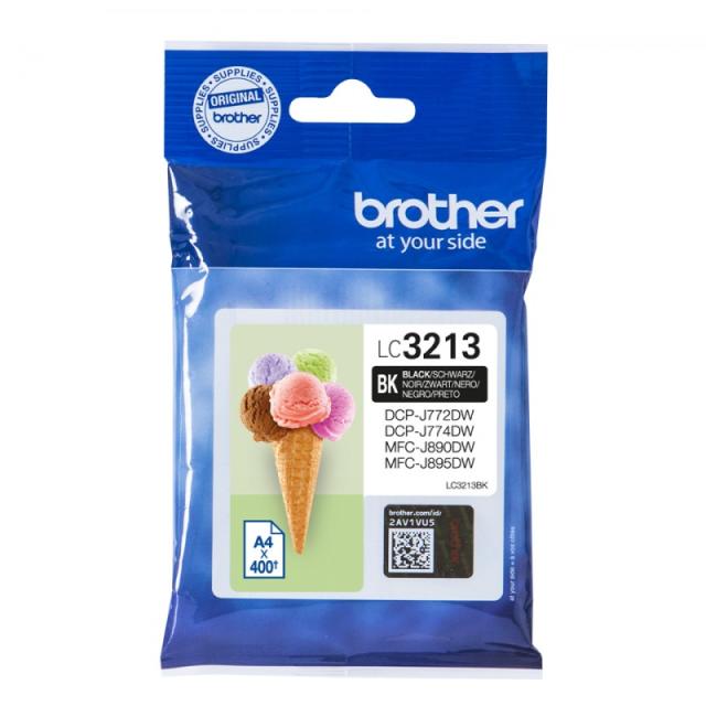 Brother - LC-3213BK cartucho de tinta Original Alto rendimiento (XL) Negro