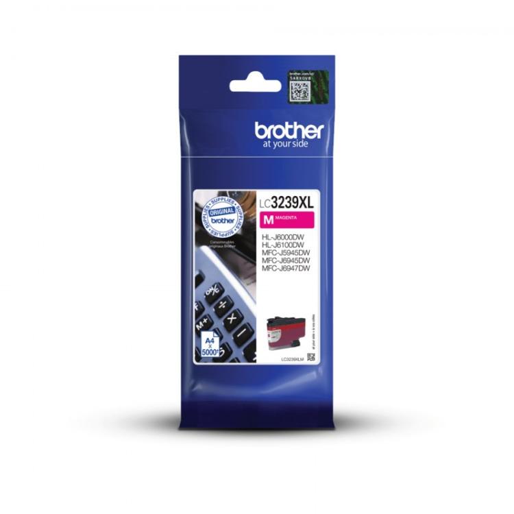 Brother - LC3239XLM cartucho de tinta 1 pieza(s) Original Alto rendimiento (XL) Magenta