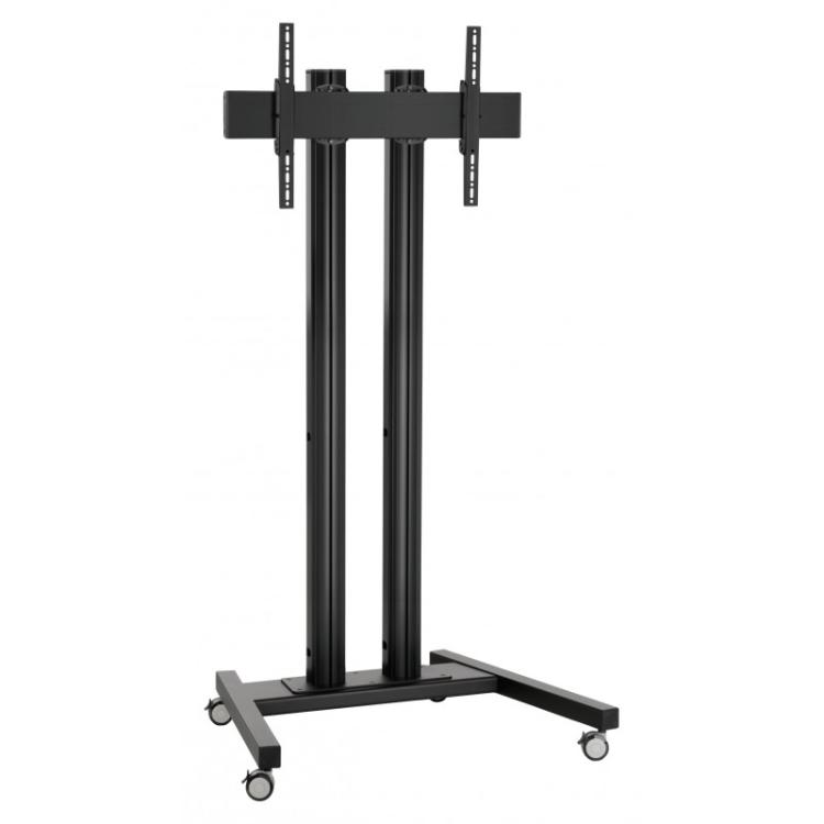 Vogel''s - TD1544 165,1 cm (65") Soporte de suelo con ruedas para pantalla plana Negro