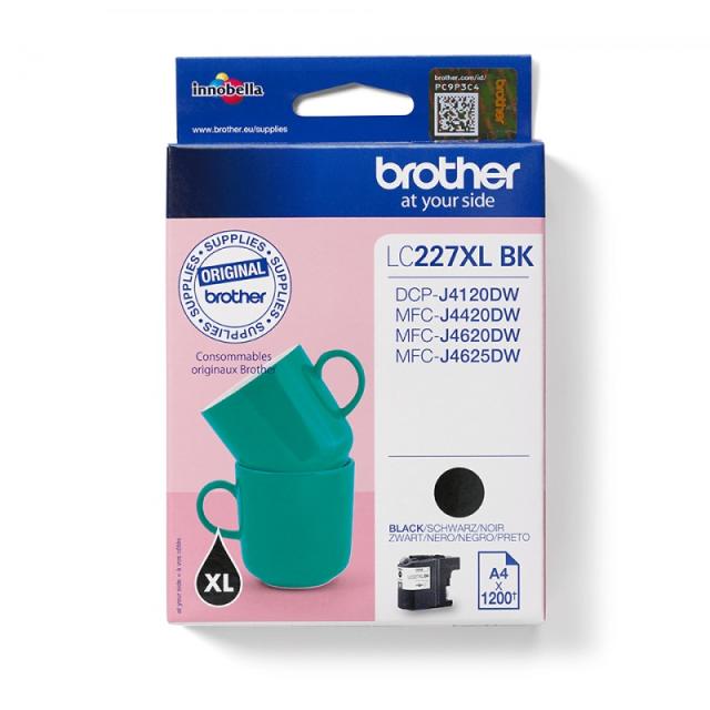 Brother - LC227XLBK cartucho de tinta 1 pieza(s) Original Negro