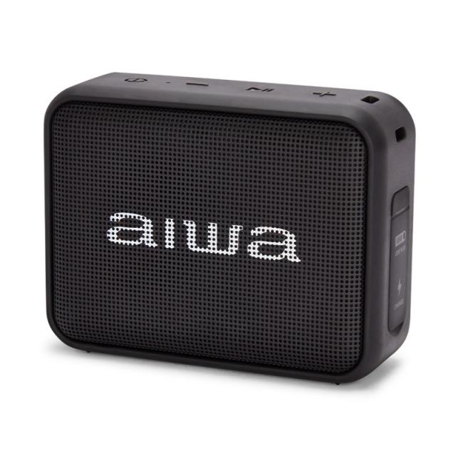 Aiwa - BS-200BK altavoz portátil Altavoz monofónico portátil Negro 6 W