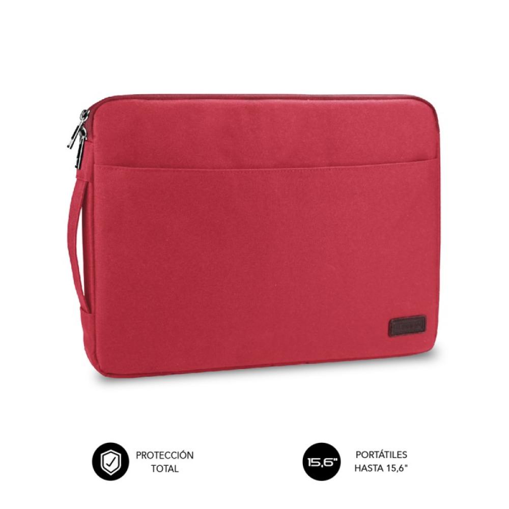 SUBBLIM - Funda Ordenador Urban Laptop Sleeve 15,6" Red