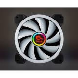 TALIUS - Ventilador caja RGB Iris Spectrum 16Led 12cm (compatible sólo con caja Tal-Cronos)