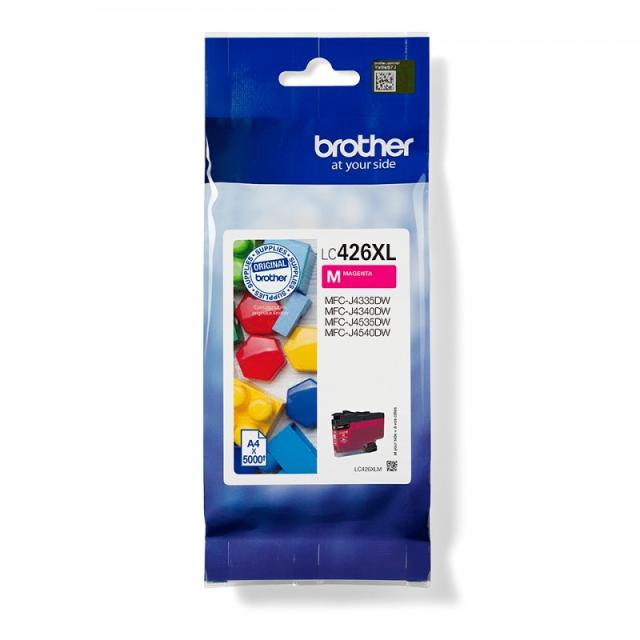 Brother - LC-426XLM cartucho de tinta 1 pieza(s) Original Alto rendimiento (XL) Magenta