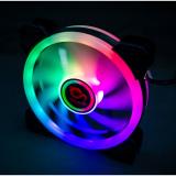 TALIUS - Ventilador caja RGB Iris Spectrum 16Led 12cm (compatible sólo con caja Tal-Cronos)