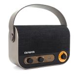 Aiwa - RBTU-600 altavoz portátil o de fiesta Altavoz monofónico portátil Beige, Negro 5 W