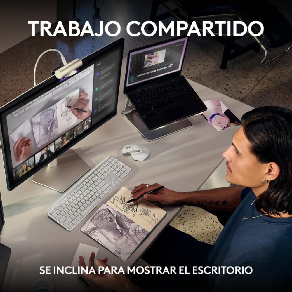 Logitech - 960-001554 cámara web 3840 x 2160 Pixeles USB Gris