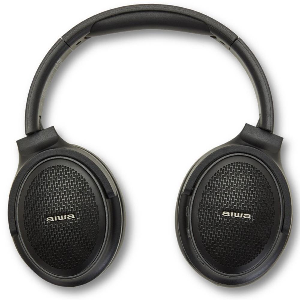 Aiwa - HST-250BT/BK auricular y casco Auriculares Inalámbrico y alámbrico Diadema Llamadas/Música MicroUSB Bluetooth Negro