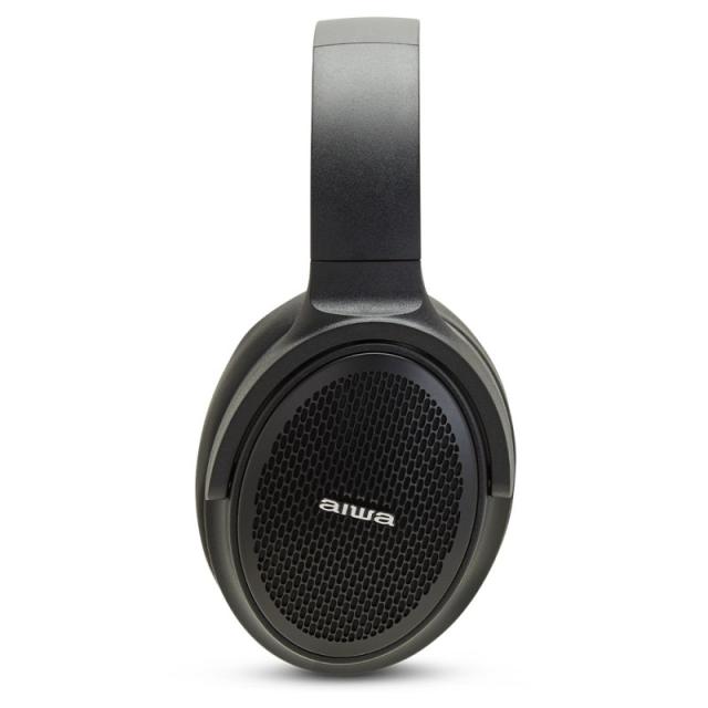 Aiwa - HST-250BT/BK auricular y casco Auriculares Inalámbrico y alámbrico Diadema Llamadas/Música MicroUSB Bluetooth Negro