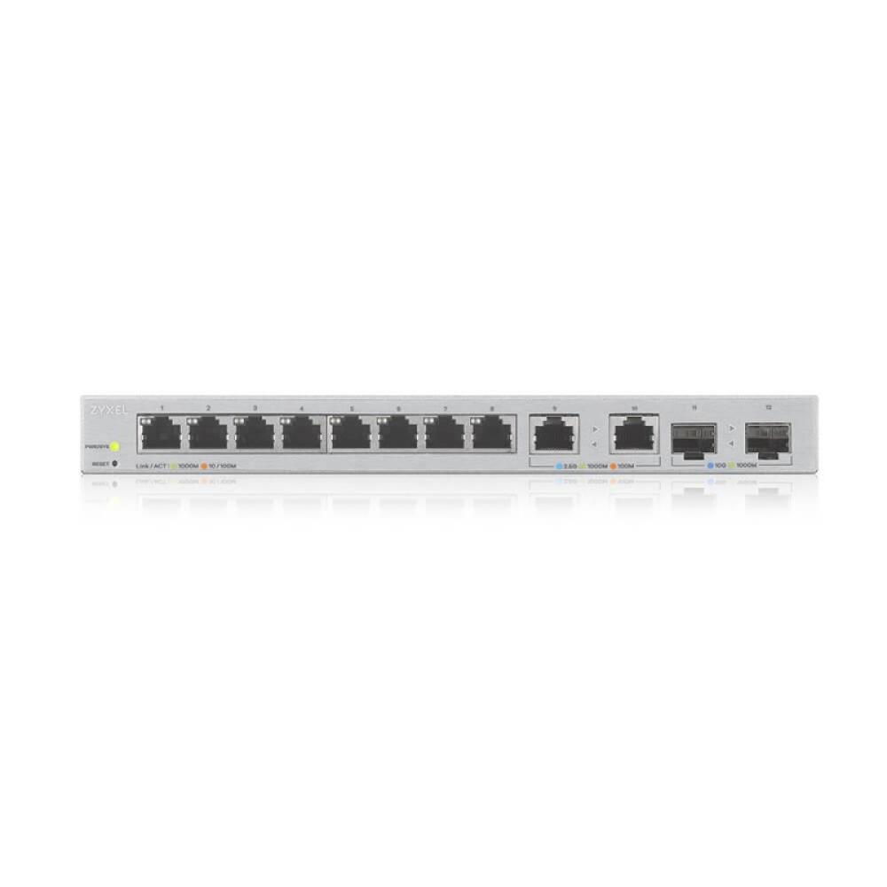 Zyxel - XGS1210-12-ZZ0102F switch Gestionado Gigabit Ethernet (10/100/1000) Gris