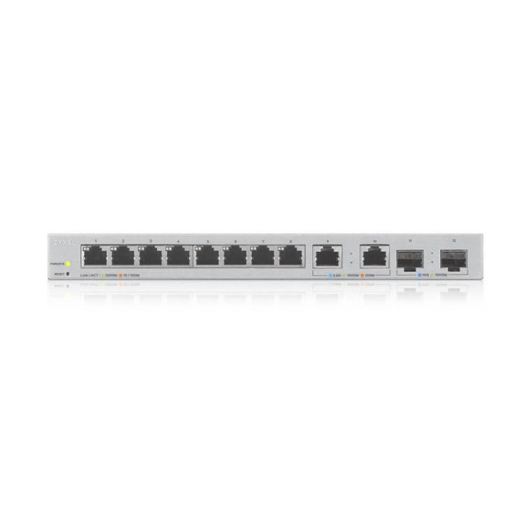 Zyxel - XGS1210-12-ZZ0102F switch Gestionado Gigabit Ethernet (10/100/1000) Gris
