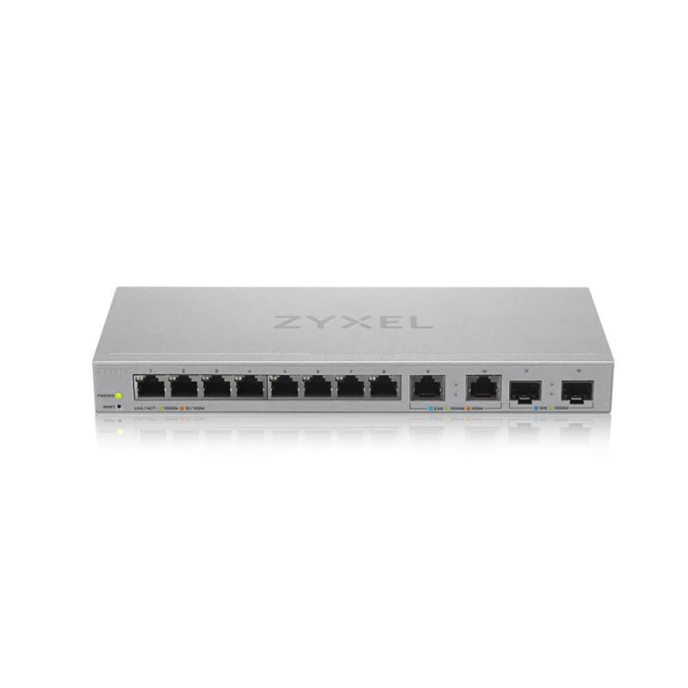 Zyxel - XGS1210-12-ZZ0102F switch Gestionado Gigabit Ethernet (10/100/1000) Gris