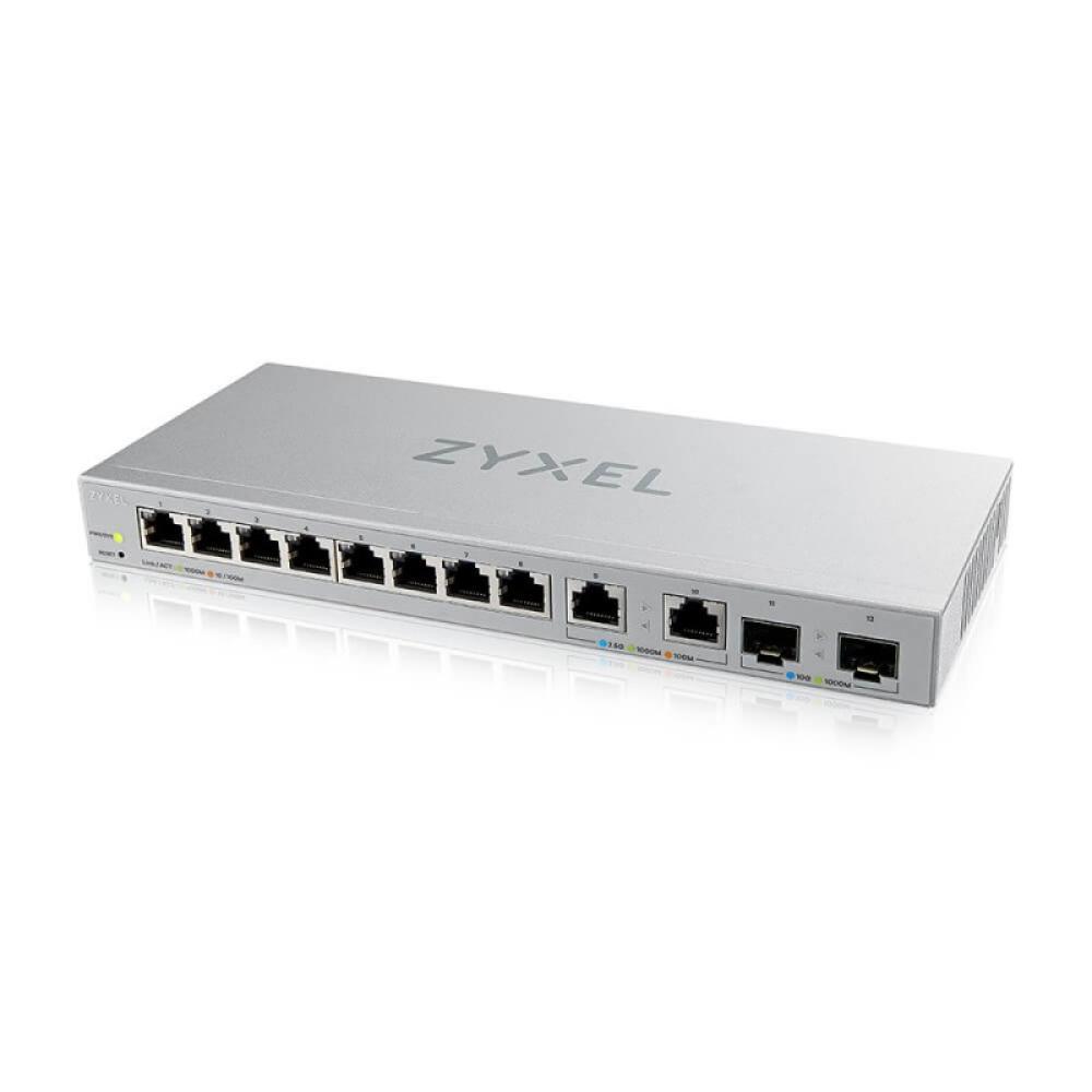 Zyxel - XGS1210-12-ZZ0102F switch Gestionado Gigabit Ethernet (10/100/1000) Gris