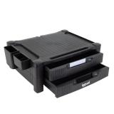 iggual - EM2C Elevador monitor 2 cajones negro