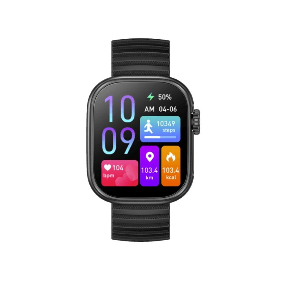 Aiwa - SW-A700 Relojes inteligentes y deportivos 5,11 cm (2.01") IPS Digital 240 x 296 Pixeles Pantalla táctil Negro