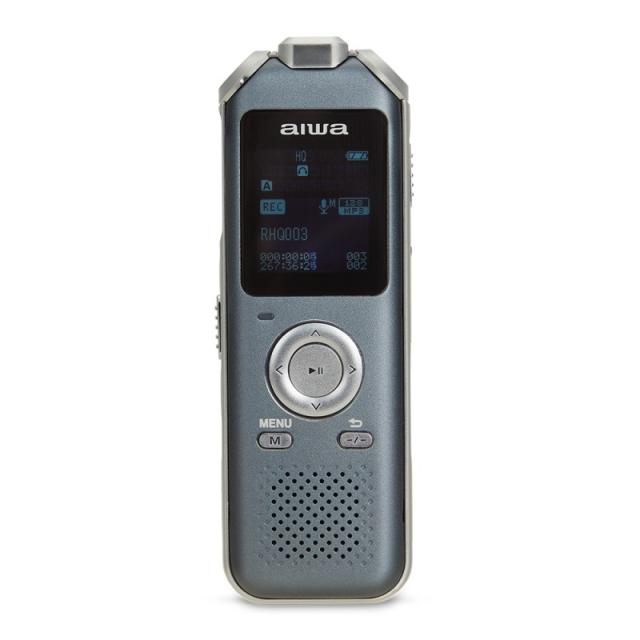 Aiwa - DVR-M700 dictáfono Memoria interna y tarjeta de memoria Azul