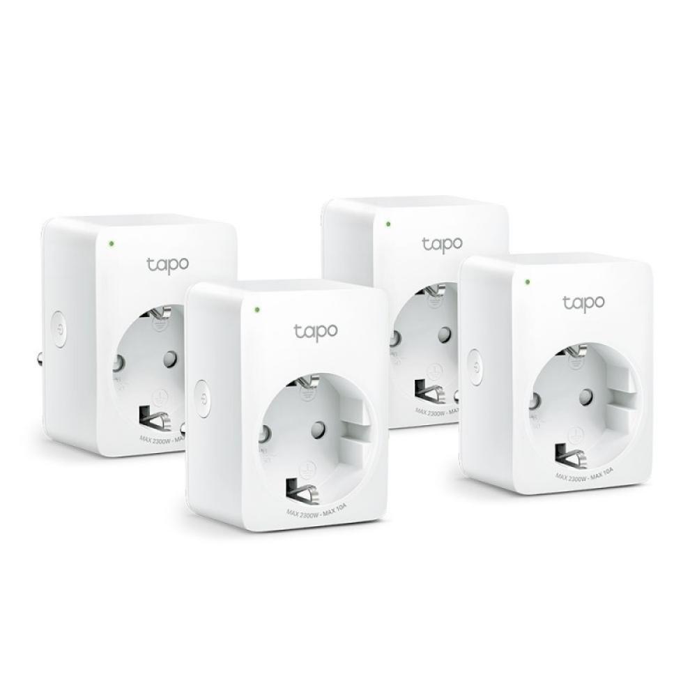 TP-Link - Tapo P100 enchufe inteligente 2300 W Blanco - P100(4-PACK)