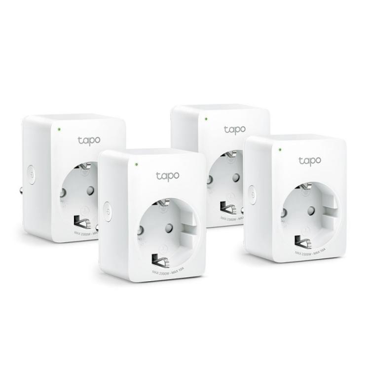 TP-Link - Tapo P100 enchufe inteligente 2300 W Blanco - P100(4-PACK)