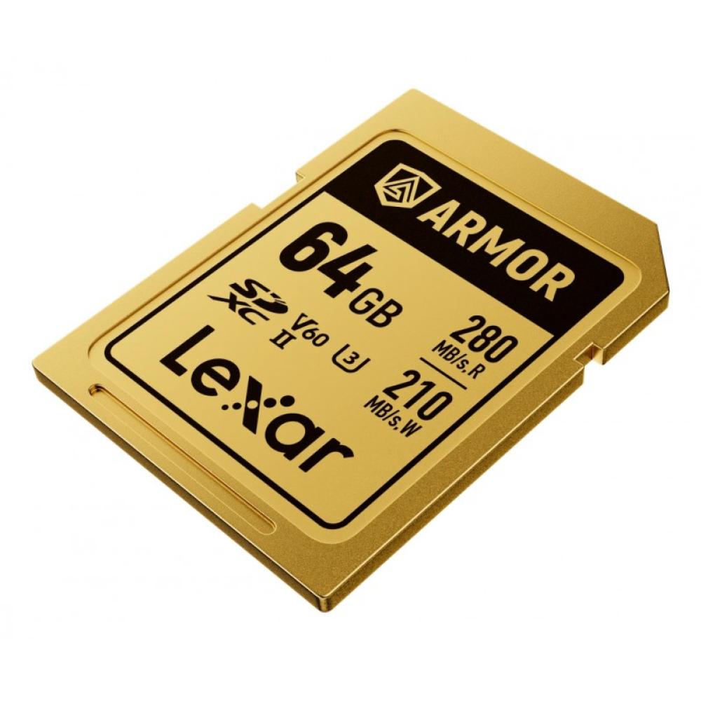 Lexar - ARMOR GOLD 64 GB SDXC UHS-II