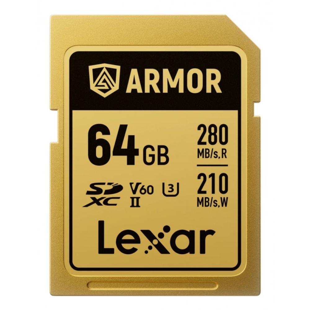 Lexar - ARMOR GOLD 64 GB SDXC UHS-II