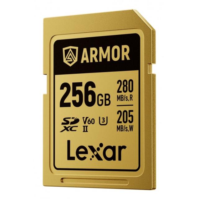 Lexar - ARMOR GOLD 256 GB SDXC UHS-II