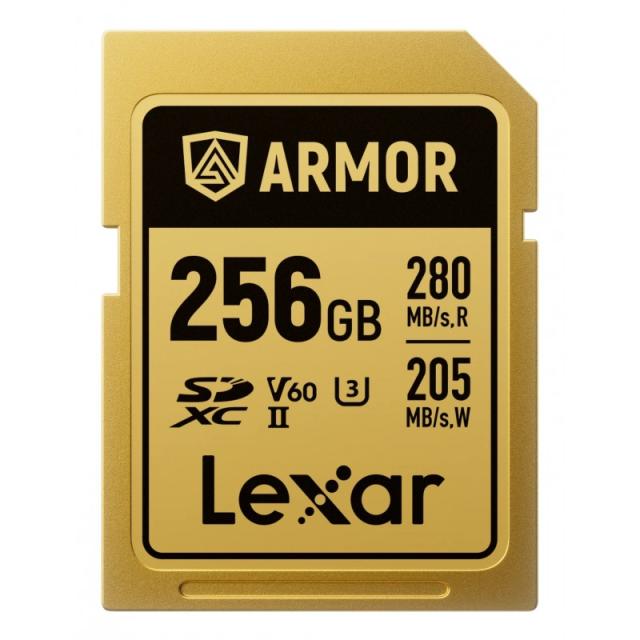 Lexar - ARMOR GOLD 256 GB SDXC UHS-II