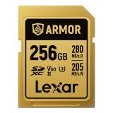 Lexar - ARMOR GOLD 256 GB SDXC UHS-II