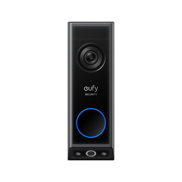 Eufy - Security Video Doorbell E340, cámara doble con sistema de control de entregas, 2K Full HD y visión nocturna a color, por
